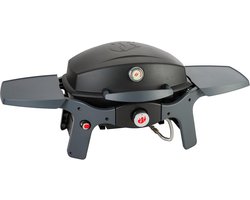 Landmann Pantera 1.0 Barbecue - Gasbarbecue - Mobiel - Gietijzeren Grillrooster - Elektrische Ontsteking - Zwart - Tafelmodel - Compact