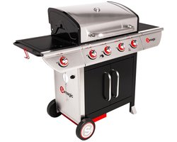 MANHATTAN 450GPI Gas Barbecue - 4 branders + 14kW fornuis