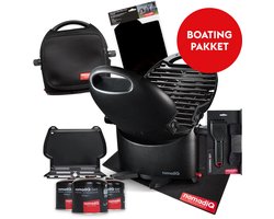 nomadiQ BOATING barbecue pakket - de ultieme gas barbecue inclusief accessoires voor op de boot
