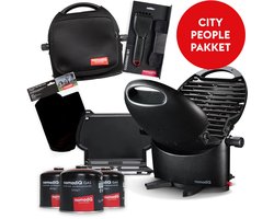 nomadiQ CITY barbecue pakket - de ultieme gas barbecue incl. accessoires voor stadsmensen