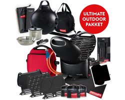 nomadiQ ULTIMATE OUTDOOR barbecue pakket - de ultieme gas barbecue incl. alle accessoires om overal te kunnen barbecuen