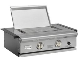 Patton Patron inbouw gasbarbecue 2-brander
