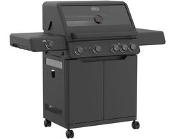 Rösle Barbecue Allflame Hero 4 gasbarbecue 138x62cm H118cm 4 branders zwart