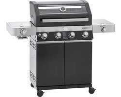 Rösle Barbecue - Barbecue Gas Videro G4-S Vario 30 mbar - Roestvast Staal - Zwart -