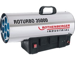 ROTHENBERGER Industrieel verwarmingspistool ROTURBO 35000 met pië...