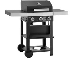 TAINO WABAYA 3+0 gasgrillwagen - 3 branders searbrander matzwart