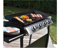 VALENCIA gas bakplaat - 4 branders 10kW