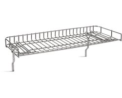 Warmhoudrek BURNHARD® Extra-Temperatuurzone, Eenvoudige Montage, Roestvrij Staal, Vaatwasserbestendig, Geschikt voor WAYNE 1- en 2-brander, Indirect Grillen – WAYNE Warmhoudrek