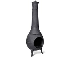 Buitengewoon de boet - Gietijzeren Buitenhaard Rond diameter50x124