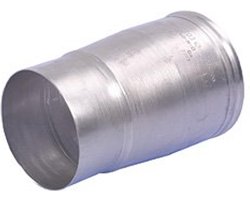 Burgerhout Aluminium verloopstuk NEN 7203 100x130mm