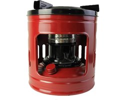 Campingkachel - Petroleumbrander buiten - Buiten koken - Stevig ijzer materiaal - 22x21 cm - Zwart