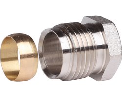 Danfoss knelset RA 1/2" voor buis 15mm - 013G4115