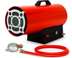 EBERTH Gasheater 50kW Gas Kanon 230V Ontsteking Slang & Drukregelaar