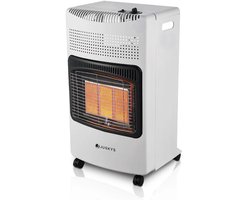 Gaskachel / Gashaard - 3-standen - Max 4200 Watt - Wit