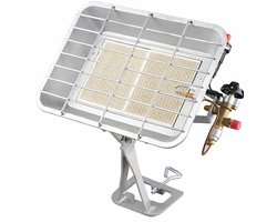 Prolight Abra Gasstraler 2300-4200W met Flesbeugel - Krachtige Gasverwarming tot 30 m³