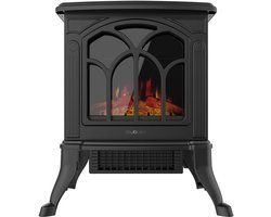 Provento - Staande Elektrische Openhaard met 1500 W Vermogen, Thermostaat en Vlambediening - Dekking tot 20 m2