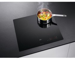 AEG IBE6420SCB Zwart Ingebouwd 60 cm Inductiekookplaat zones 4 zone(s)
