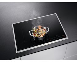 AEG IKE84441XB 6000 serie Bridge - Inductie kookplaat - Inbouw - 80 cm
