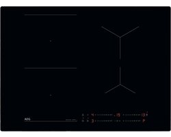 AEG TO74IB00CB - inductie kookplaat - 71 cm breed - nis 56 x 49 cm - geschikt voor 1 & 2-fasen