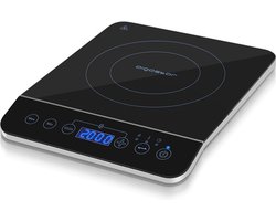 Aigostar Inductie Kookplaat - 2000 Watt - Touch control - 1 kookzone - Timer - Zwart | Bluefire 30PKZ