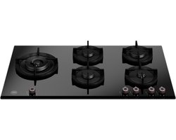 Bertazzoni P905LPROGNE - gas op glas kookplaat - 90 cm - 5 branders - 5 jaar garantie