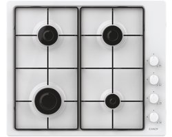 Candy CHW6LWW Wit Ingebouwd 60 cm Gaskookplaat 4 zone(s)