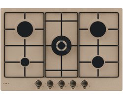 Candy Classic CHW7AV4WGT Haver Ingebouwd 75 cm Gaskookplaat 5 zone(s)