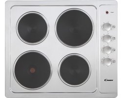Candy CLE64KX Roestvrijstaal Ingebouwd 58 cm Gesealde plaat 4 zone(s)