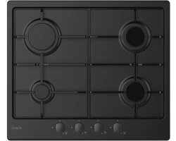 Candy Timeless CHW6BRBB Zwart Ingebouwd 60 cm Gaskookplaat 4 zone(s)