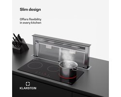 CeramEase Slim VTC kookplaat | glaskeramiek | 3 kookplaten | 5,2 kW | touch | timer