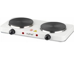 Cheffinger CF-EHD1000: Elektrische kookplaat van 1000 W - Dubbel