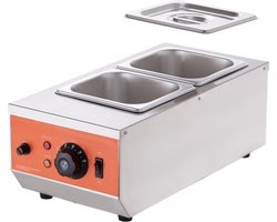 Chocoladesmelter Elektrisch - 800W 2x3,5L - Voor Professionele Keukens