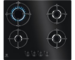 Electrolux Gaskookplaat | Model EGG64272K | 59 cm | Inbouw | Gas-op-Glas | 4 kookzones