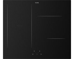 ETNA KIF460MG - Inductiekookplaat met koppelbare flexzones - Matglas (5x Krasbestendiger) - 60 cm breed - 1 of 2-fasen - tiptoetsbediening - panherkenning - boostfunctie en timer per zone