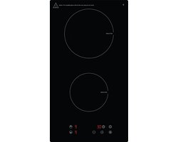 Exquisit EKI300-2 Inductiekookplaat - 5 Jaar garantie - Inbouw - 2 Kookzones - Timer functie - Geleverd met stekker - Zwart