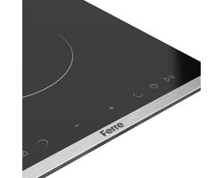 Ferre MS231 - Inbouw inductie kookplaat - 1 fase - 30cm - 2 jaar garantie - Zwart