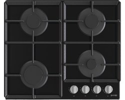 Gorenje GT641EXB kookplaat Zwart Ingebouwd 60 cm Gaskookplaat 4 zone(s)