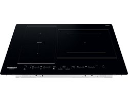 HOTPOINT HB2760BNE - Inductiekookplaat - 3 zones - 7200W totaal - L 59 cmX D 51 cm - Zwart
