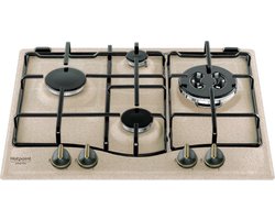 Hotpoint PCN 640 T (AV) R /HA Zwart, Brons, Haver Ingebouwd 60 cm Gaskookplaat 4 zone(s)