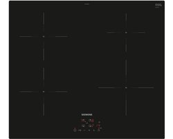 Siemens EU611BEB5E - inductie kookplaat 60cm 4 branders 4600w zwart