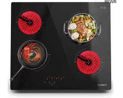 Inductie Kookplaat Vrijstaand - Elektrische Kookplaat 4 Pits - Koken