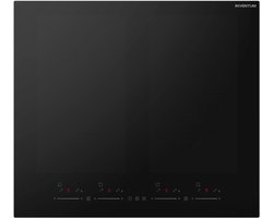 Inventum IKI6045 Inductie Kookplaat - Inbouw Inductieplaat - 4 Kookzones - 1 of 2 Fase - 60 cm