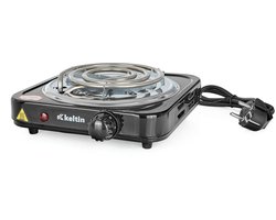 Keltin Draagbare elektrische kookplaat - 1000W - compact en krachtig