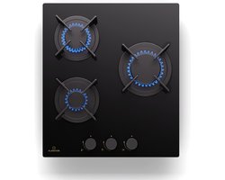 Klarstein Gaskocher 3 Flammig, Einbau Gaskocher voor Innenbereich & Wohnmobil, 5200W Edelstahl Gaskocher, 3 Flammen Gaskocher, Gasherde met Snapjet Brenner, Moderner Einbau Gasherd, LPG Gas Herd – geschikt voor thuisfitness en sportschoolgebruik, duu