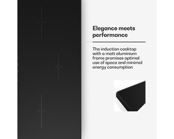 Klarstein Velaire inductiekookplaat - 80 cm inbouw, 3 zones, 5500 W boost, touchbediening, timer, kinderslot, warmte-indicator, glazen oppervlak, strak design