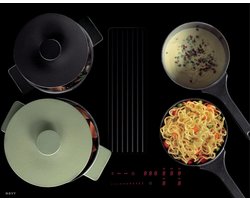 Novy 1881 Easy 65 inductiekookplaat met kookveldafzuiging recirculatie