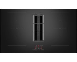 Premium krasvrij glas 90cm | Kookplaat met geïntegreerde afzuiging | Inductie