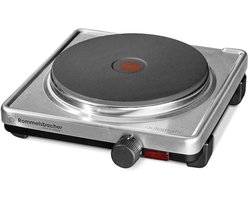 Rommelsbacher automatische enkele kookplaat AK 2099/E roestvrij staal