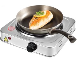Royalty Line® EKP1500 Elektrische Kookplaat - 1 Pits Ø185mm - 1500 W - 1 Kookzone - RVS