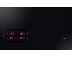 Samsung NZ64B5046FK/U1 kookplaat Zwart Ingebouwd 59 cm Inductiekookplaat zones 4 zone(s)